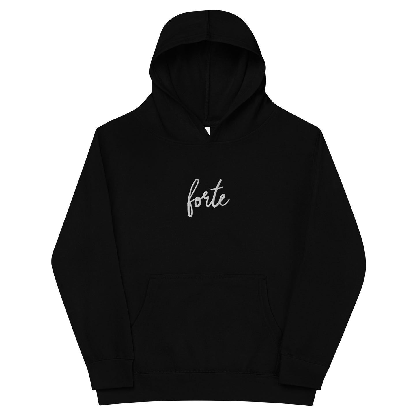 Youth / Kids - Embroidered fleece hoodie