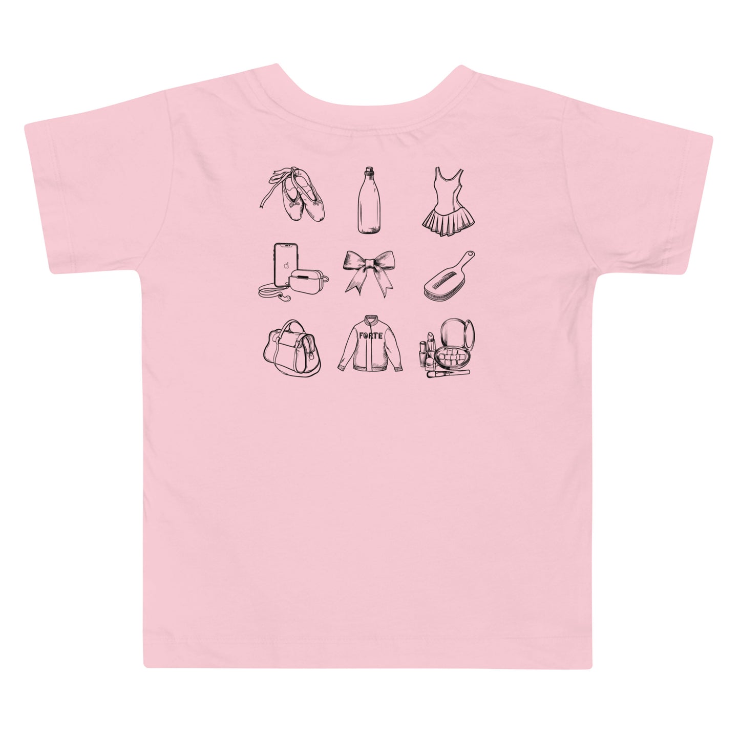 Toddler - Coquette short sleeve t-shirt